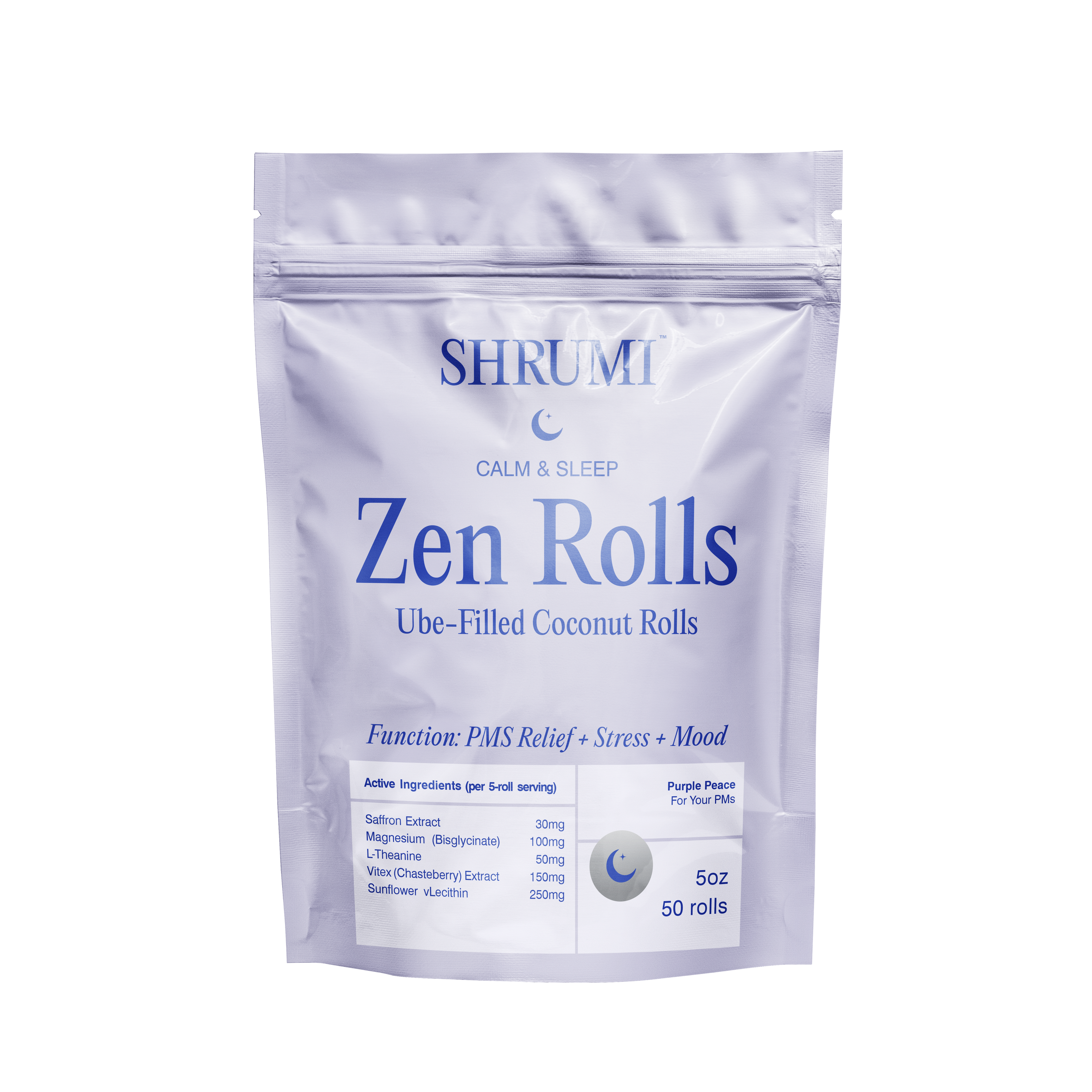 Zen Rolls (Ube-Filled Coconut Rolls)