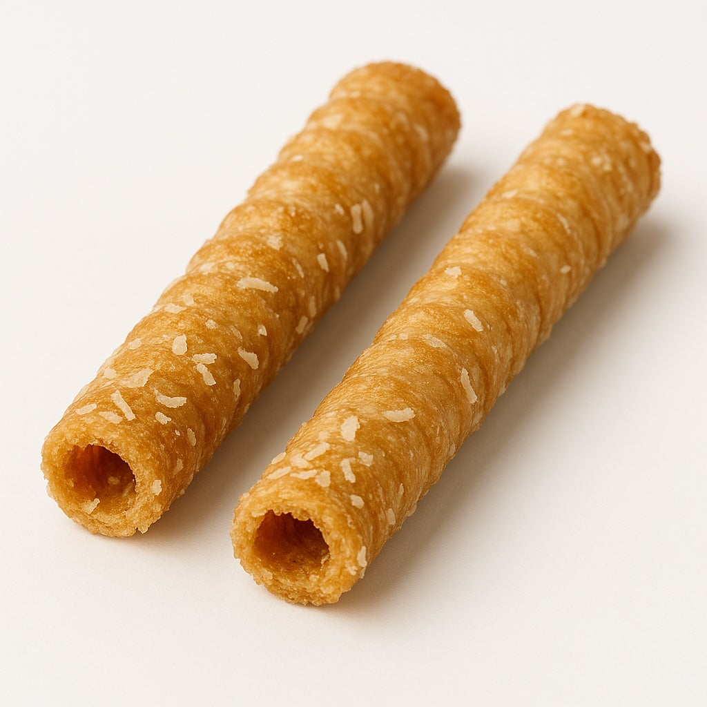 Happy Power Rolls (Pistachio-Filled Coconut Rolls)